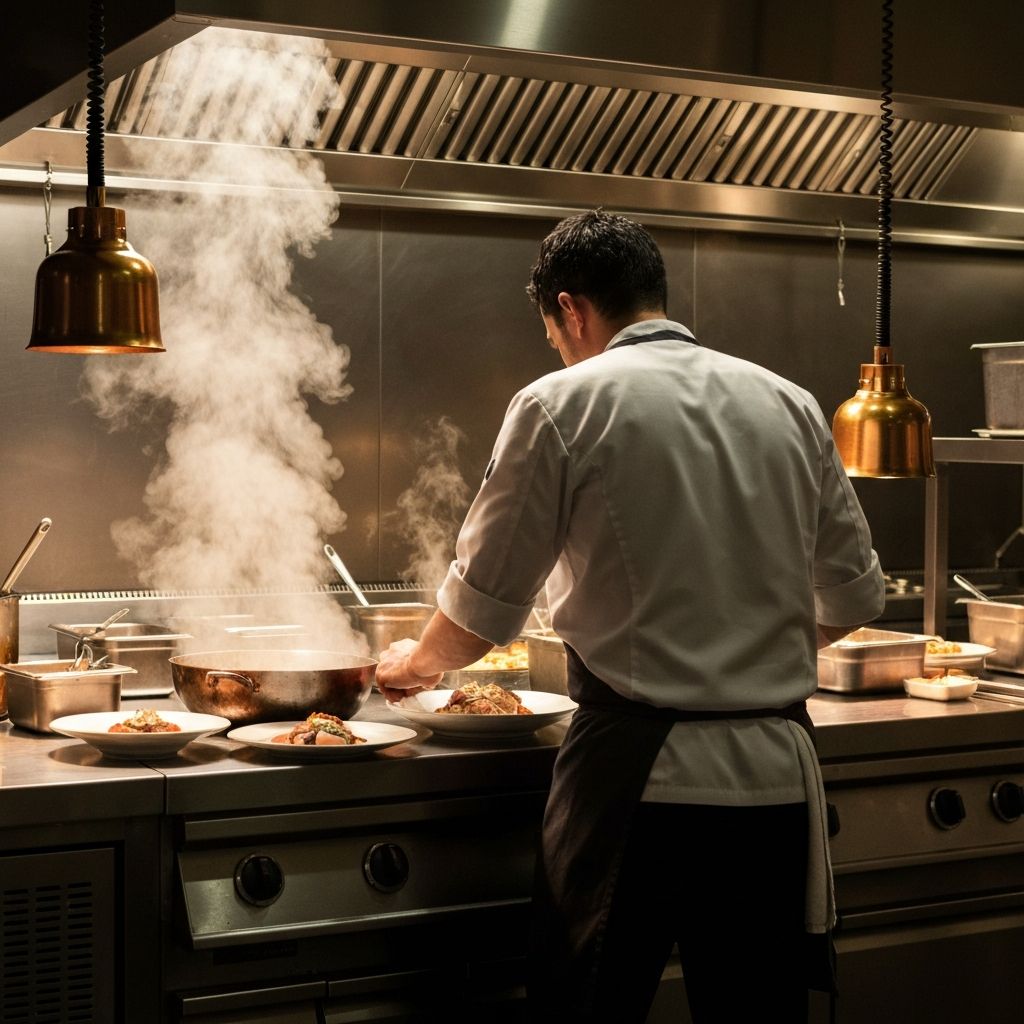 Our Chef at Work